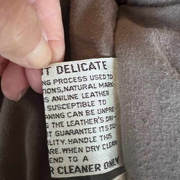 Leather Coat Vintage - Picture 8 of 11